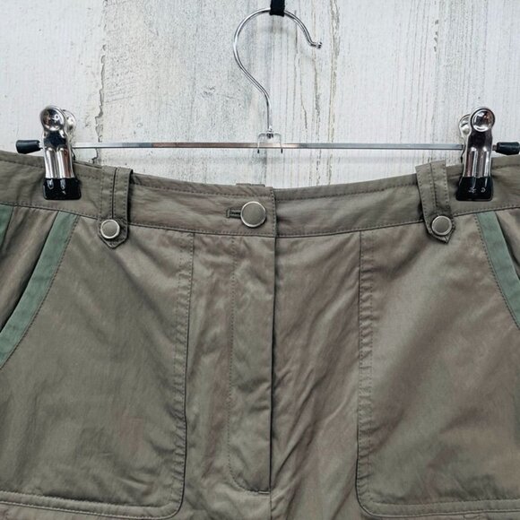 DKNY GOLF Skort‎ Womens 6 Brown Polyester Nylon Blend Pockets Pleated Front - Picture 2 of 7